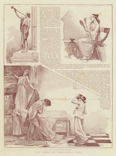 Le fantôme de la femme de Périandre - John Reinhard Weguelin